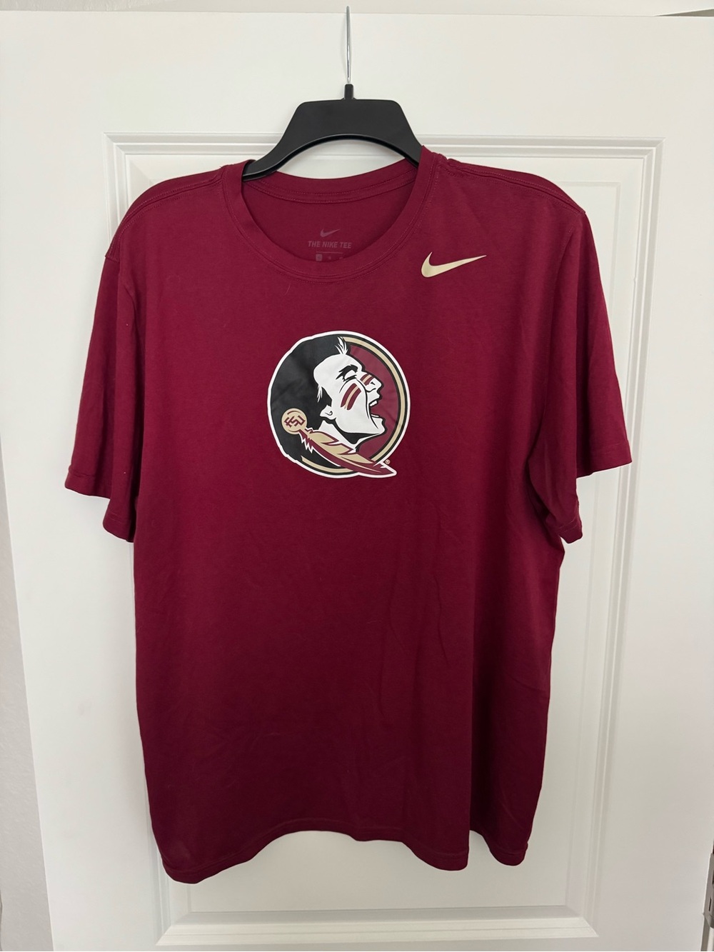 Nike Men's Maroon Florida State Seminoles Logo T-Shirt